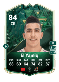 Jawad El Yamiq Winter Wildcards 84 OVR