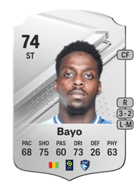 Mohamed Bayo Rare 74 OVR