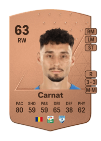 Nicolae Carnat Common 63 OVR
