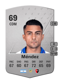 Juan Ignacio Méndez Common 69 OVR