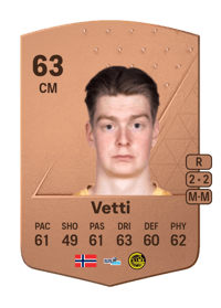 Gaute Vetti Common 63 OVR