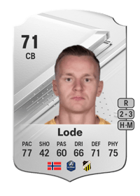Marius Lode Rare 71 OVR