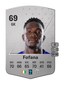 Yahia Fofana Common 69 OVR