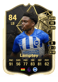 Tariq Lamptey Team of the Week 84 OVR