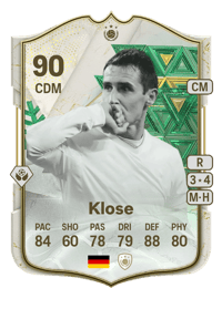 Miroslav Klose Winter Wildcards ICON 90 OVR
