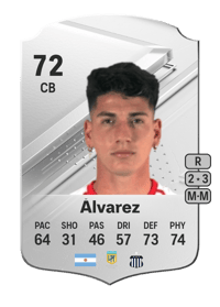 Francisco Álvarez Rare 72 OVR