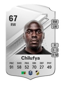 Edward Chilufya Rare 67 OVR