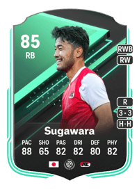 Yukinari Sugawara SQUAD FOUNDATIONS 85 OVR