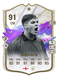Steven Gerrard Future Stars ICON 91 OVR