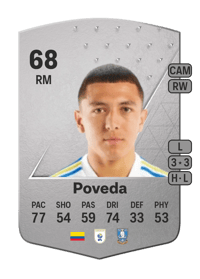 Ian Poveda Common 68 OVR