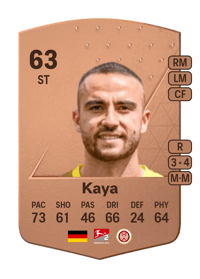 Fatih Kaya Common 63 OVR