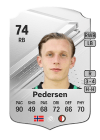 Marcus Holmgren Pedersen Rare 74 OVR
