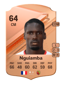 Aurélien Nguiamba Rare 64 OVR
