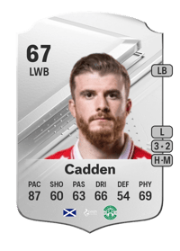 Nicky Cadden Rare 67 OVR