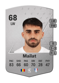 Sebastian Mailat Common 68 OVR