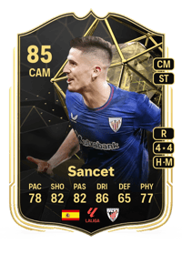 Sancet Team of the Week 85 OVR