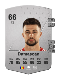 Vitalie Damascan Common 66 OVR