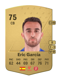 Eric García Common 75 OVR