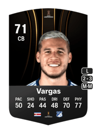Juan Pablo Vargas CONMEBOL Libertadores 71 OVR