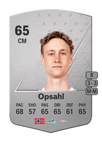 Sakarias Opsahl Common 65 OVR