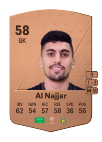 Raghid Al Najjar Common 58 OVR