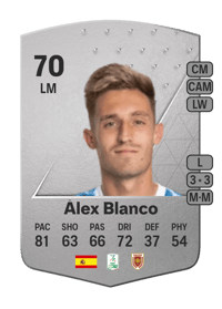 Álex Blanco Common 70 OVR
