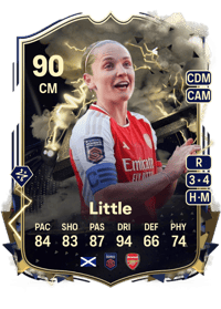 Kim Little Thunderstruck 90 OVR
