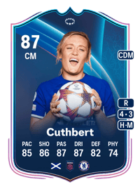 Erin Cuthbert UWCL Road to the Knockouts 87 OVR