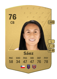 Camila Sáez Common 76 OVR