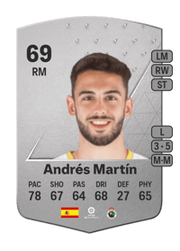 Andrés Martín Common 69 OVR