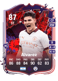 Julián Álvarez Trailblazers 87 OVR