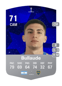 Ezequiel Bullaude CONMEBOL Sudamericana 71 OVR