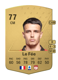 Enzo Le Fée Common 77 OVR