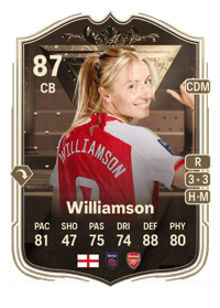 Leah Cathrine Williamson Centurions 87 OVR