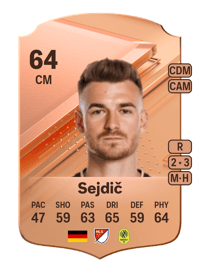 Amar Sejdič Rare 64 OVR