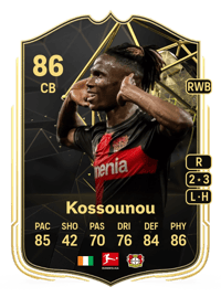 Odilon Kossounou Team of the Week 86 OVR