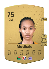 Linda Motlhalo Common 75 OVR
