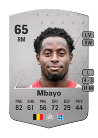 Dylan Mbayo Common 65 OVR