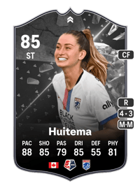 Jordyn Huitema SHOWDOWN 85 OVR