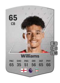 Rhys Williams Common 65 OVR