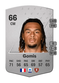 Iron Gomis Common 66 OVR