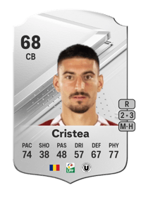 Iulian Cristea Rare 68 OVR