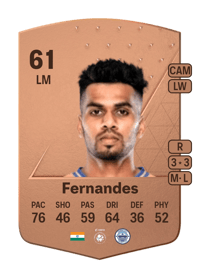 Brandon Fernandes Common 61 OVR