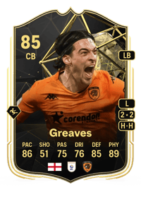 Jacob Greaves Team of the Week 85 OVR