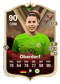 Lena Oberdorf Ultimate Dynasties 90 OVR