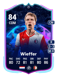 Mats Wieffer UCL Road to the Knockouts 84 OVR