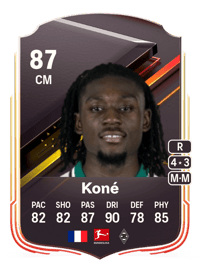 Kouadio Manu Koné Storyline 87 OVR