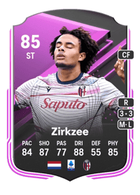 Joshua Zirkzee Dynamic Duos 85 OVR