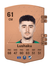 Ismet Lushaku Common 61 OVR