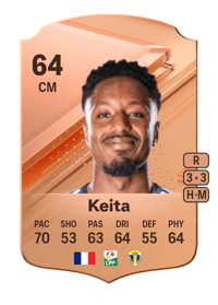 Tidiane Keita Rare 64 OVR